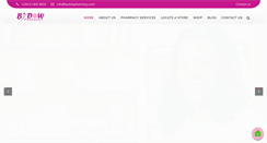 Desktop Screenshot of bydowpharmacy.com